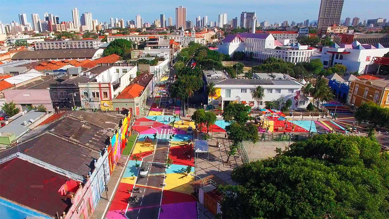 entorno do Centro Cultural Dragão do Mar