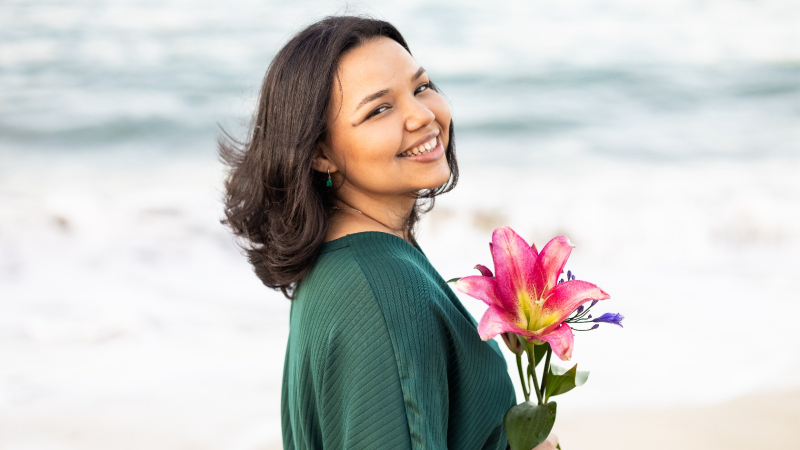 Rafaele Barbosa garantiu participação na obra ao ser selecionada em edital público (Foto: Acervo Pessoal)