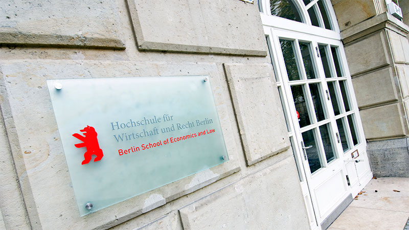 A Berlin School of Economics and Law uma gama de programas de bacharelado e mestrado em áreas como administração de empresas, setor público e privado, segurança pública, direito e engenharia (Foto: Divulgação/HWR Berlin)