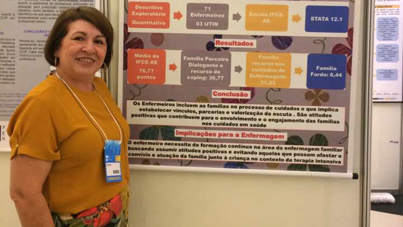 A professora do curso de Enfermagem da UFMA, Francisca Georgina Macedo de Sousa (Foto: Arquivo Pessoal)