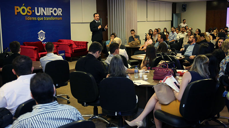 A Pós-Unifor garante aos alunos ferramentas para seu desenvolvimento, aliadas ao conhecimento técnico e vivência prática (Foto: Ares Soares/Unifor)