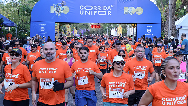 Corrida Unifor 2025. (Foto: Ares Soares)