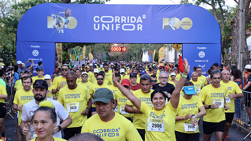 Corrida Unifor 2025. (Foto: Ares Soares)
