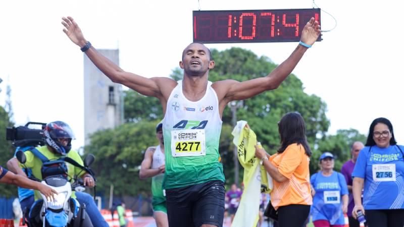 Mais de 5 mil competidores lotaram o campus para disputar as provas de 5km, 10km, 21km, e uma categoria especial para Pessoas com Deficiência (PCD) - (Foto: Ares Soares)