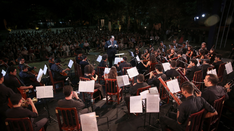 A 25ª edição do Festival Eleazar de Carvalho celebra os 25 anos do Festival, os 50 anos da Unifor, bem como os 80 anos do compositor Almeida Prado e os 150 anos de Sergei Rachmaninoff (Foto: Ares Soares)