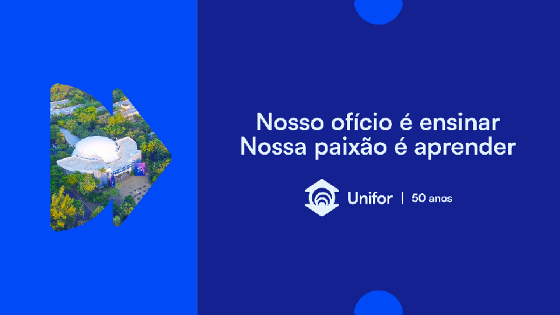 Programação dos 50 anos da Unifor acontece ao longo de 2023 e contempla públicos interno e externo da instituição (Foto: Divulgação)