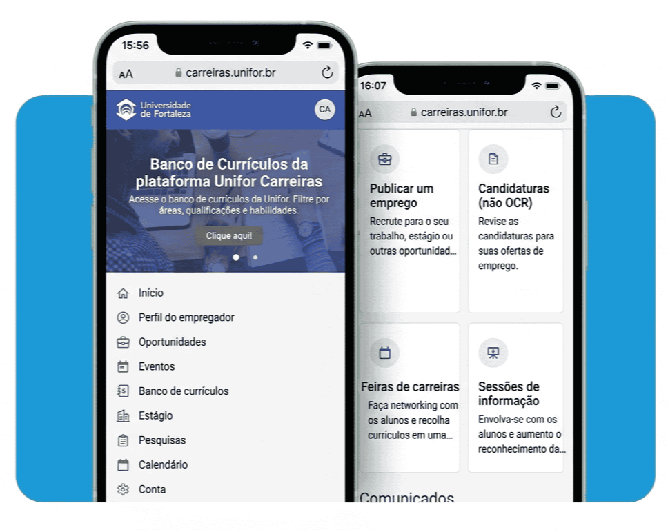 carreiras empresas foto plataforma